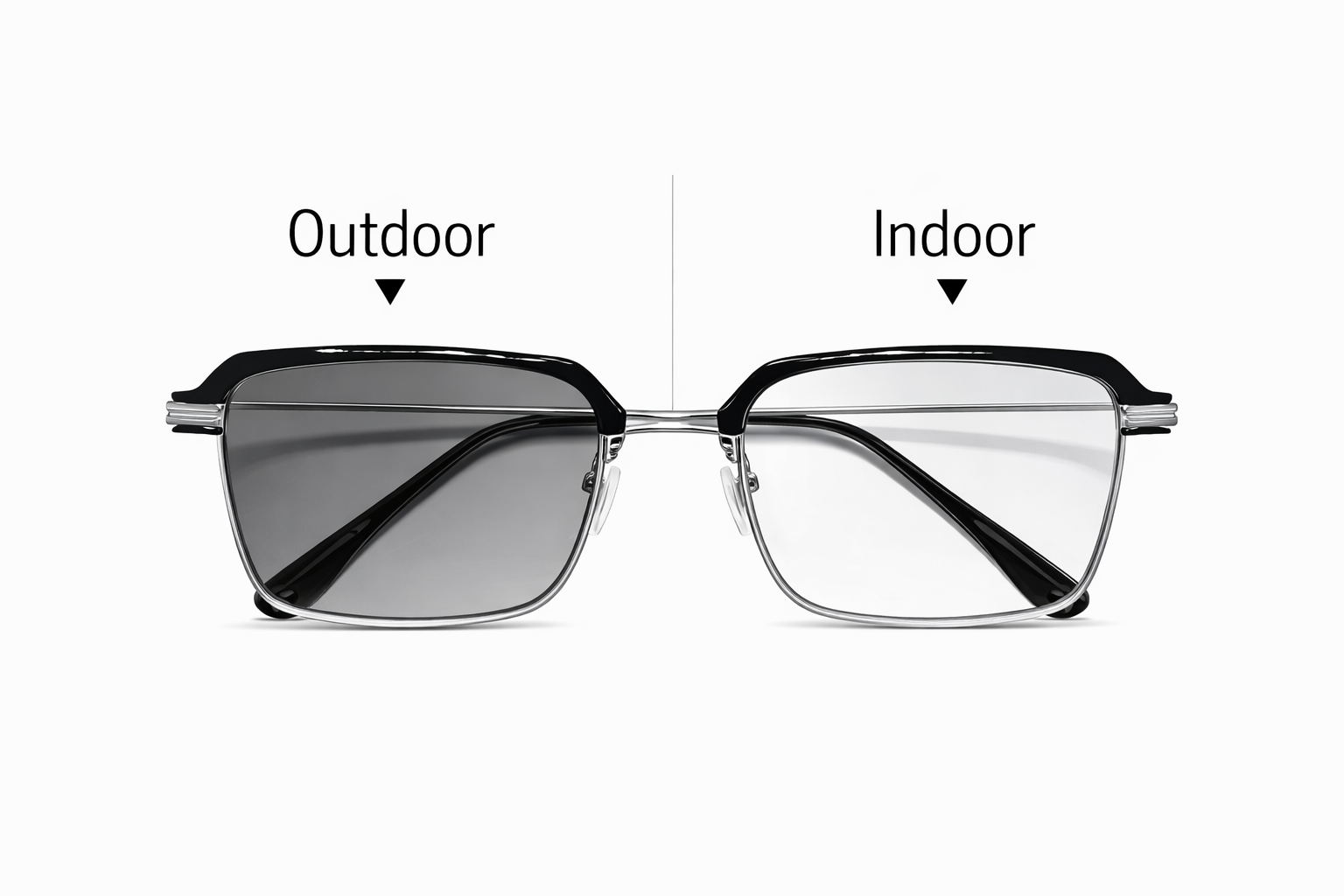 Frameless Smart Zoom Reading Glasses for Men & Women - High-Definition Vision, Blue Light Filter, Ergonomic Design with Soft Silicone Nose Pads